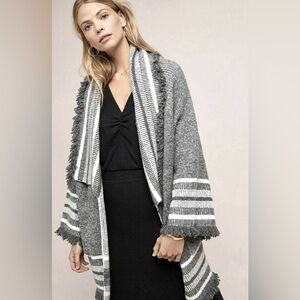 Anthropologie Fringed Kimono